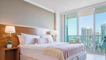 Iron/ironing board, travel crib, WiFi, bed sheets