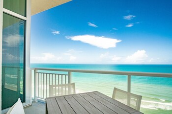 Presidential Suite, 2 Bedrooms (2 King Beds) | Balcony at Daytona Grande Oceanfront Resort