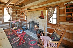 Ferienhütte, 1 Schlafzimmer | Wohnbereich