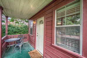 Cabin, 1 Bedroom | Balcony - Waldrip Studio Bedroom Cabin by RedAwning (Fredericksburg)