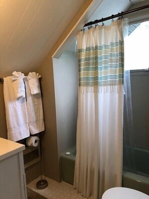 Hair dryer, towels - Beautiful 5-bedroom cottage across from Bass Lake (Pentwater)