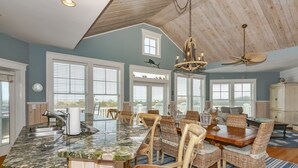 Dining - Bald Head Island Home with Spectacular Ocean and Marsh Views (Bald Head Island)