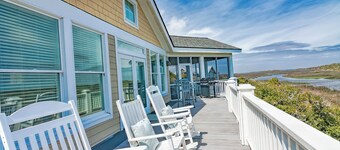 Bald Head Island Home with Spectacular Ocean and Marsh Views