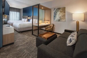 Suite, 2 Queen Beds | In-room safe, individually furnished, desk, laptop workspace