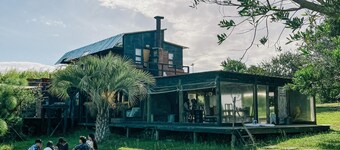 Large house with ocean view 5 blocks from the beach with a large park. 