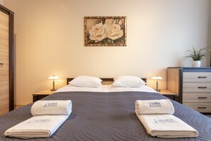 1 makuuhuone, silitysrauta/-lauta, ilmainen Wi-Fi, vuodevaatteet