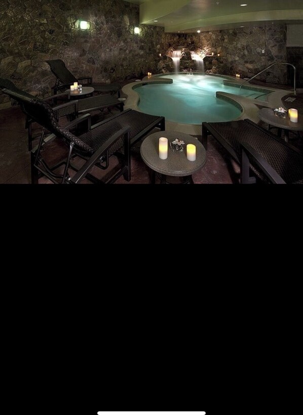 Indoor pool, a heated pool