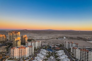 Enjoy stunning ocean views from the comfort of your balcony.