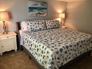 4 bedrooms, travel crib, WiFi, bed sheets
