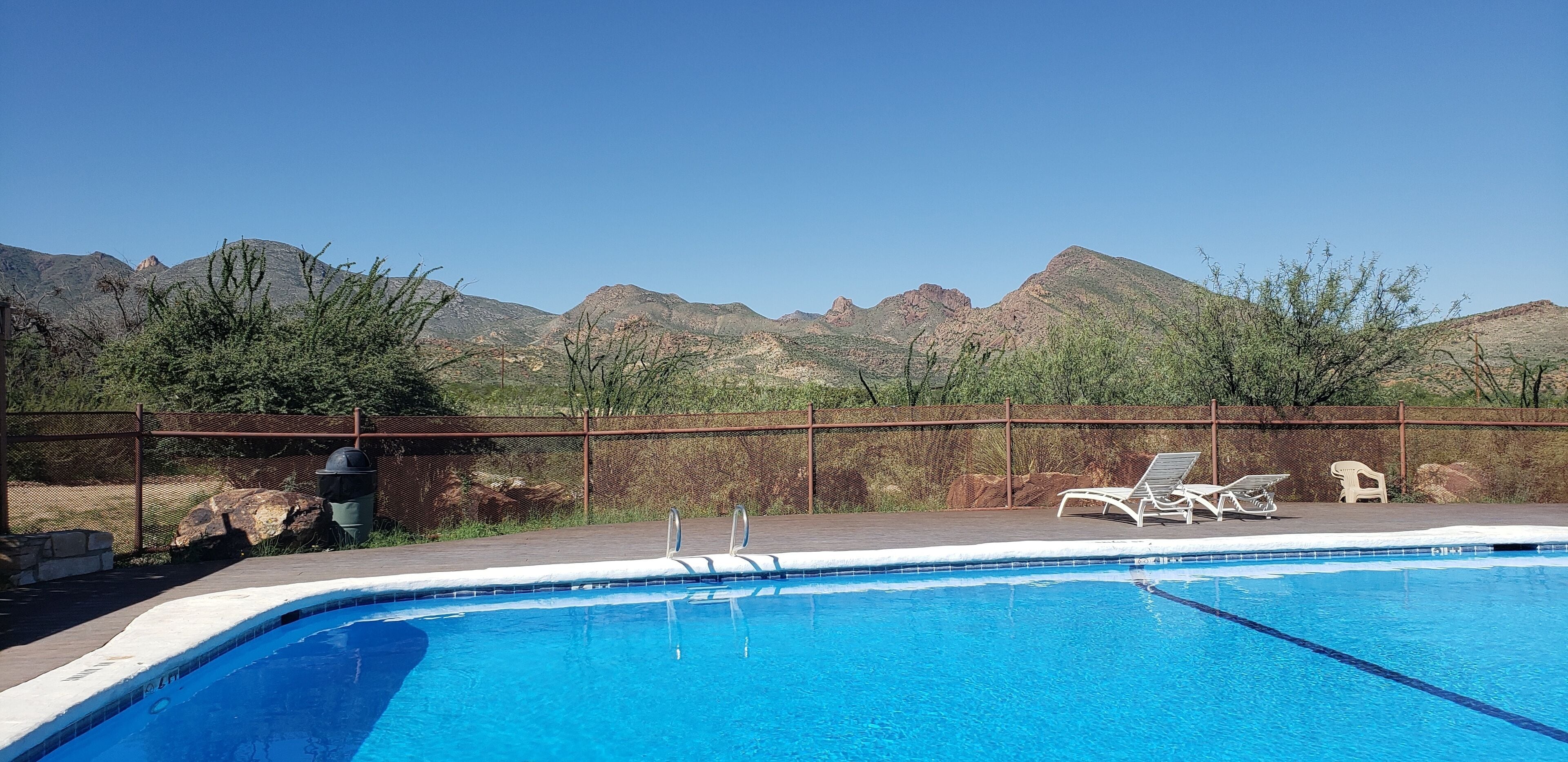 Seasonal outdoor pool