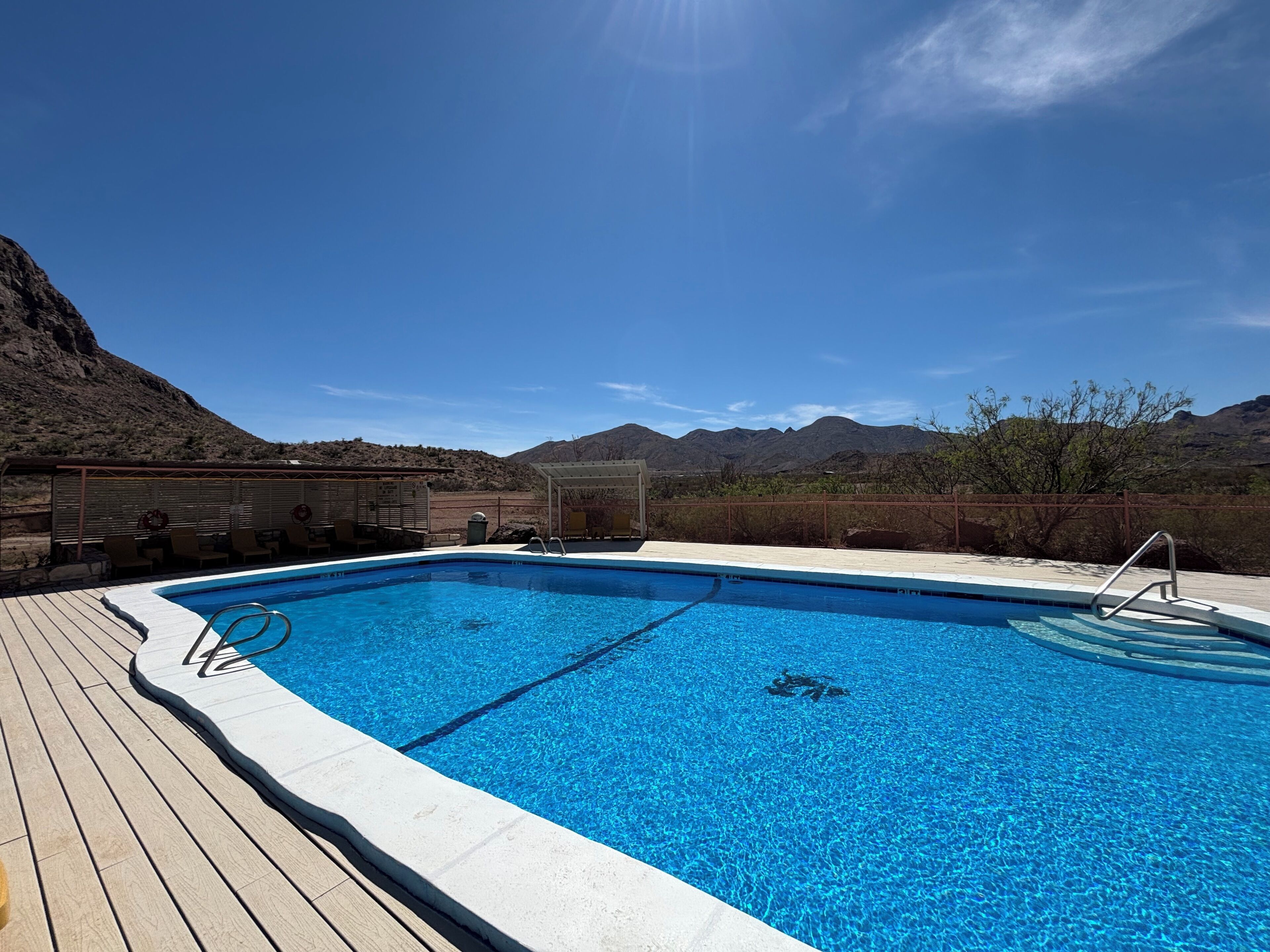 Seasonal outdoor pool