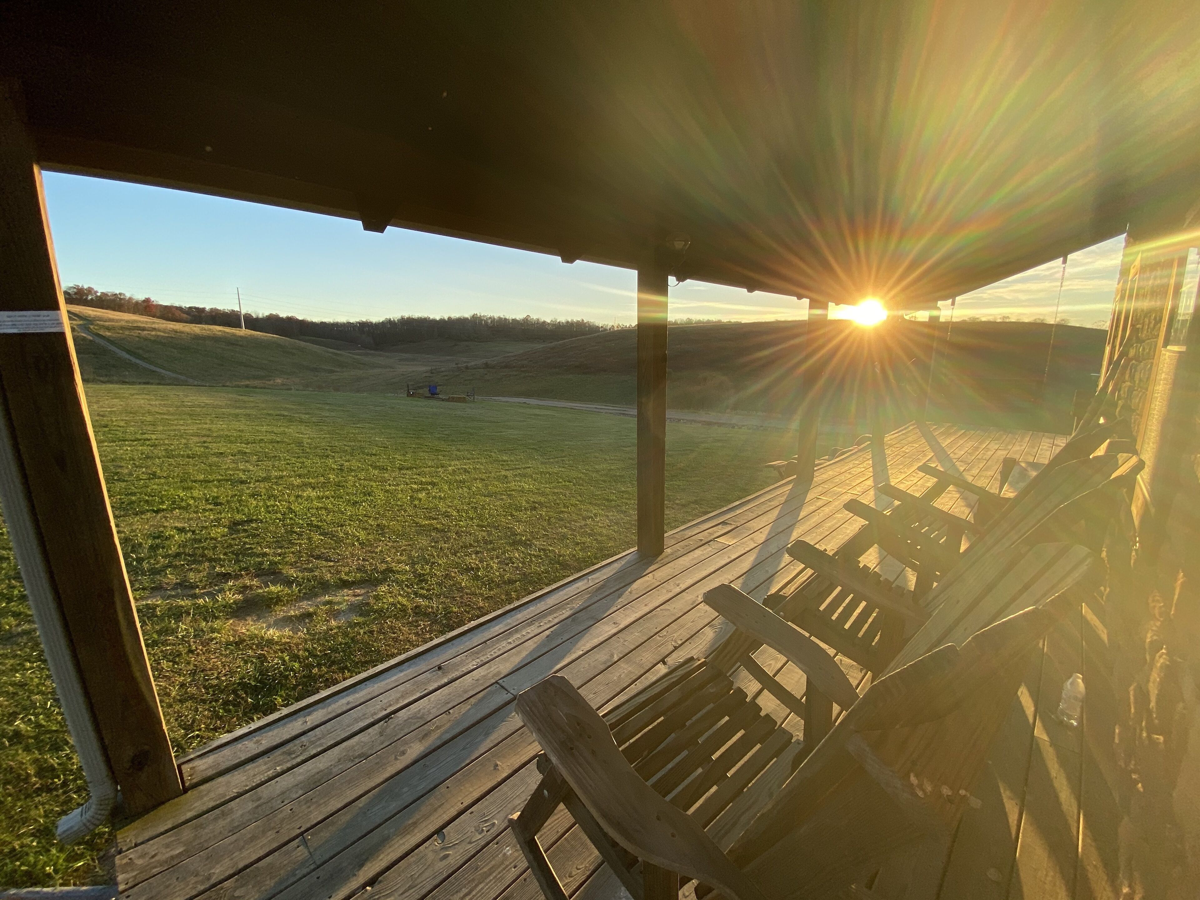 Timber Cabin Set on 300 Private Acres 20 Miles from Hocking Hills