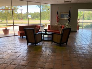 Lobby sitting area