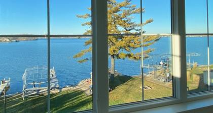 Luxury Lakefront Home w Miles of Lake Views, private pier, lake toys & game room