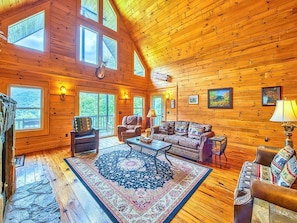 スマートテレビ、暖炉