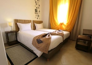 2 chambres, accĂšs Internet, draps fournis