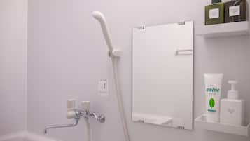 Hair dryer, towels