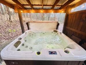 Baignoire à remous extérieure