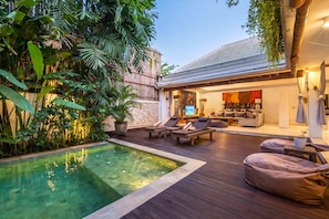Villa, 3 habitaciones, para fumadores, alberca privada | Alberca