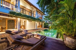 Villa, 3 habitaciones, para fumadores, alberca privada | Alberca