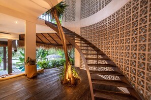 Villa, 3 camere da letto, fumatori, piscina privata | Interni