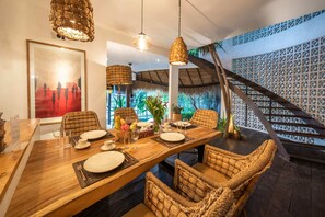 Vila, 3 kamar tidur, Boleh Merokok, kolam renang pribadi | Ruang keluarga