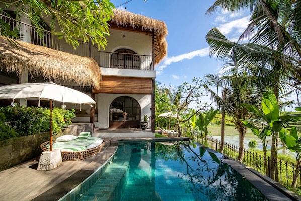 Villa, 3 camere da letto, fumatori, piscina privata | Piscina