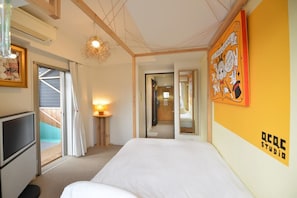 1 soveværelse, skrivebord, Wi-Fi, sengetøj