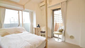 1 soveværelse, skrivebord, Wi-Fi, sengetøj