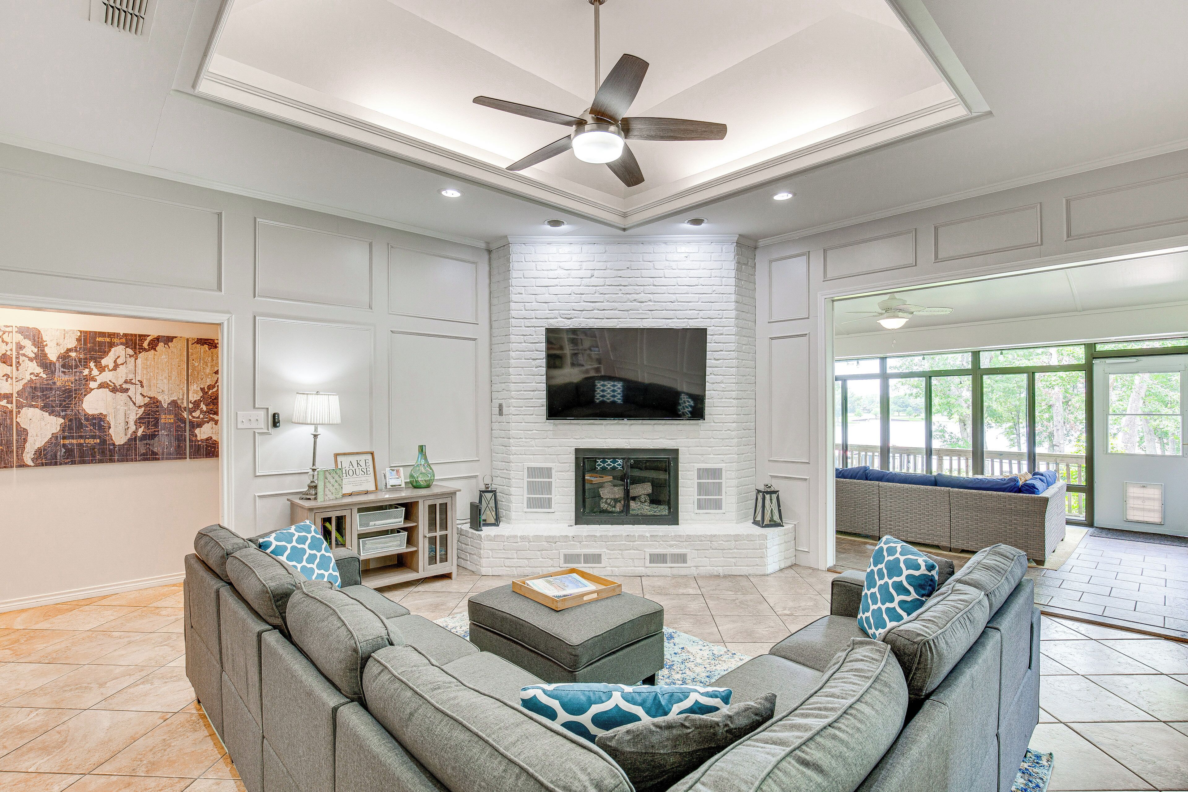 Idyllic Lakefront Retreat w/ Dock & Boat House!