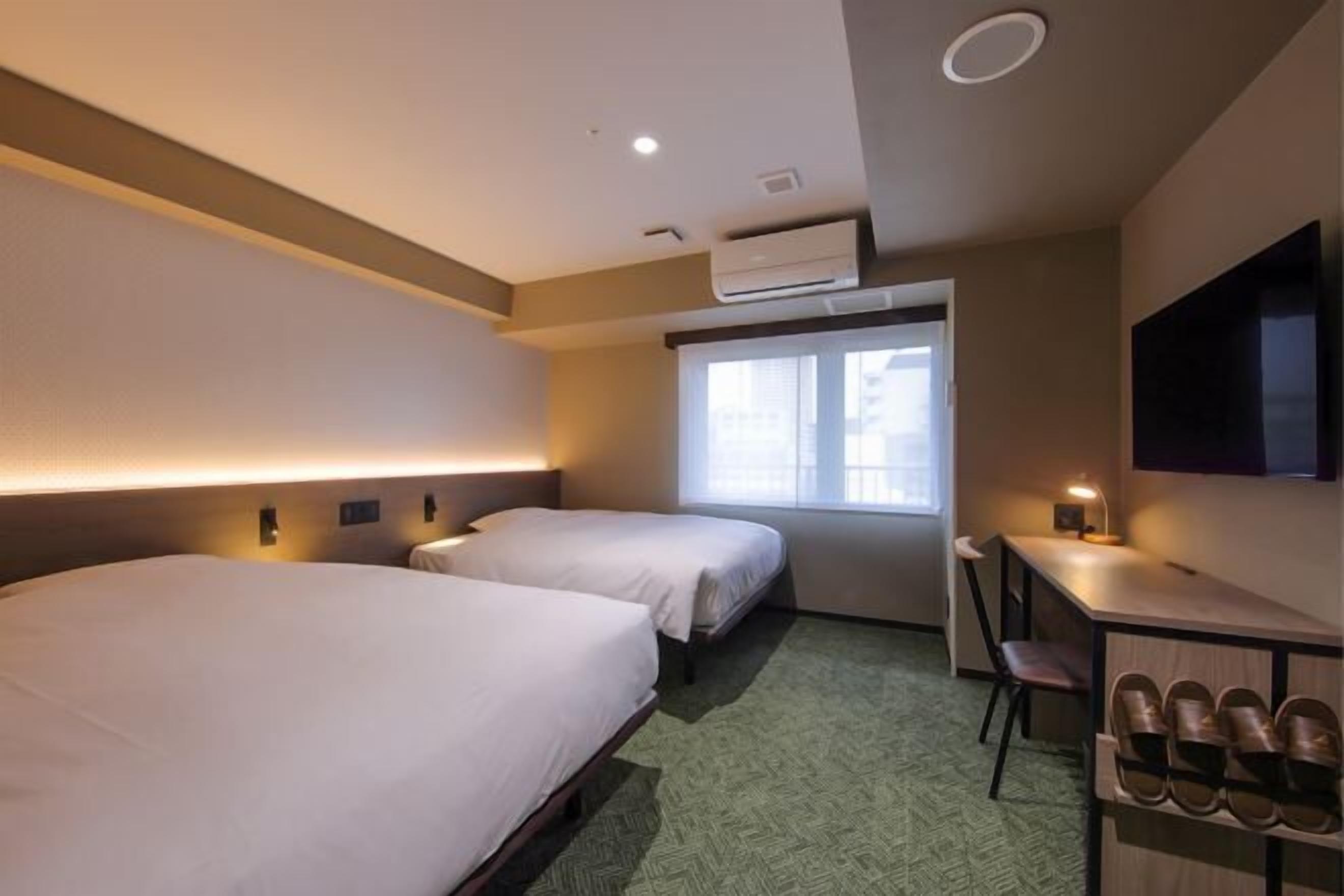 Premium bedding, blackout curtains, iron/ironing board, free WiFi