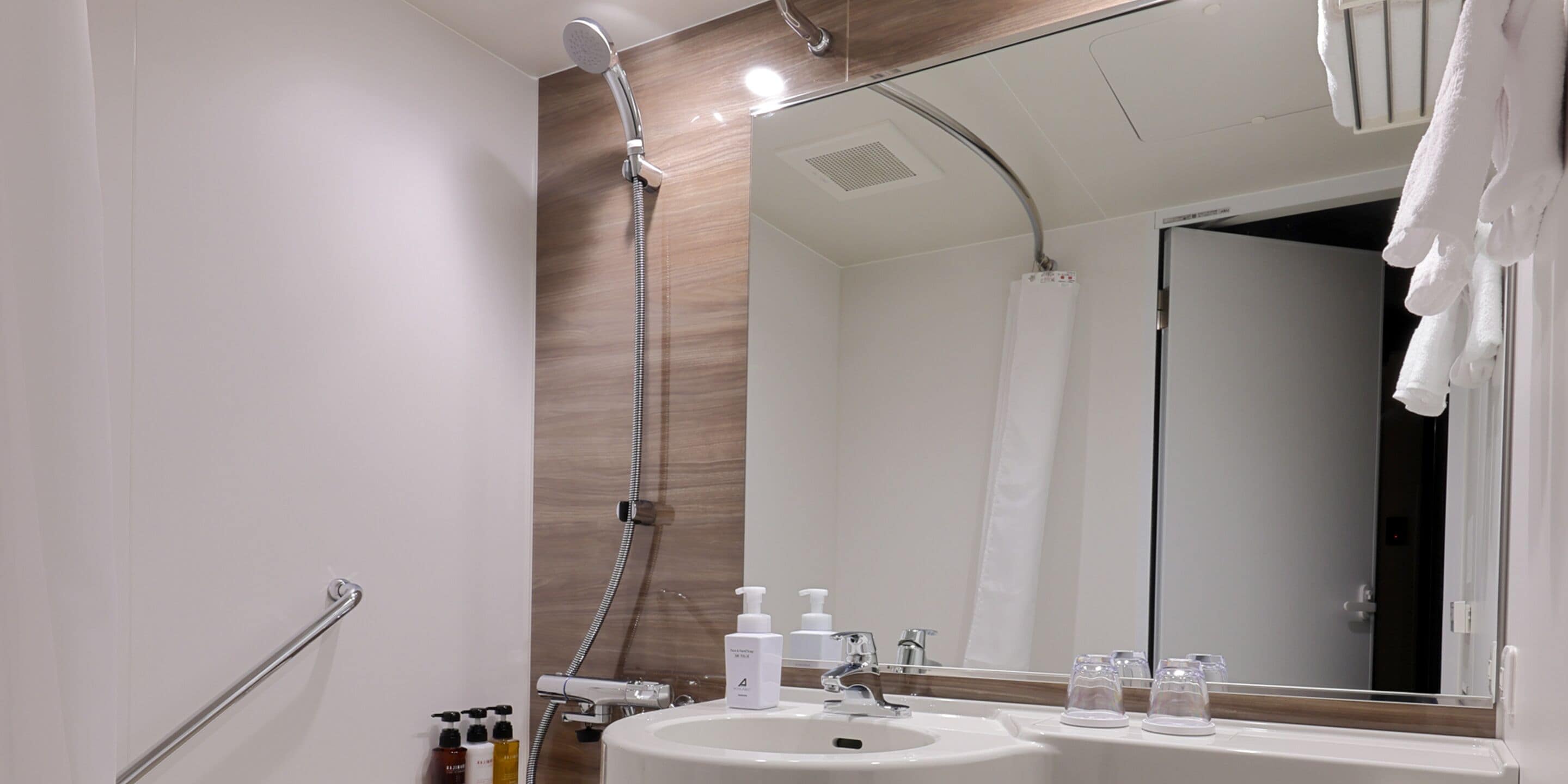 free toiletries, hair dryer, slippers, electronic bidet