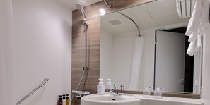 Free toiletries, hair dryer, slippers, electronic bidet - HOTEL SUI KOBE SANNOMIYA by ABEST (Kobe)