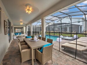 Indoor pool, a heated pool