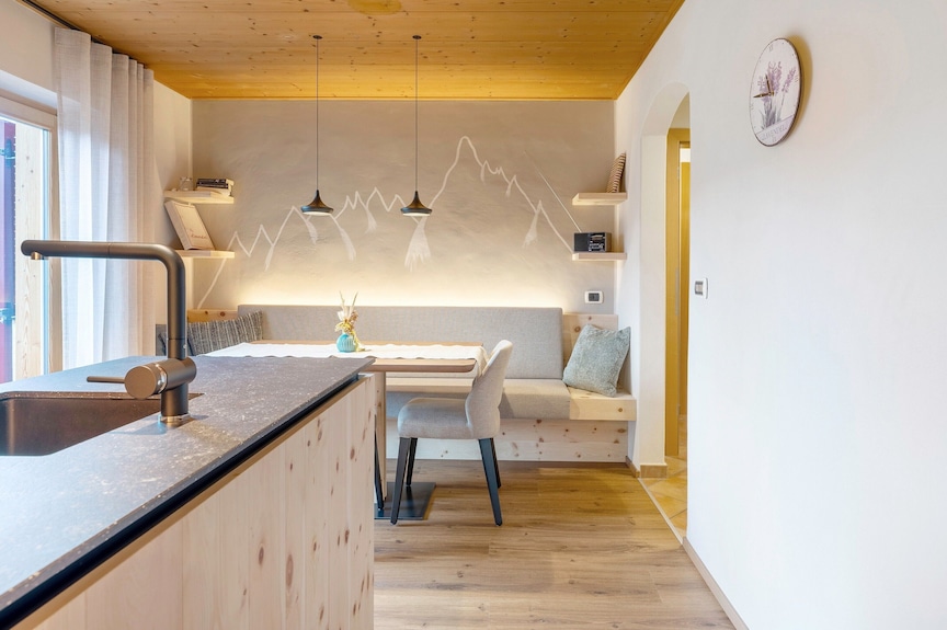 Ferienwohnung "Lavendel - Thalerhof" Mit Bergblick, Wlan, Balkon & Garten - Obereggen
