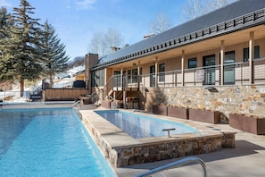 Pool - Prime Snowmass Retreat Ski Bridge, Walk to Village - 29C by RedAwning (Snowmass Village)