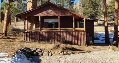 Historic Forested Cabin with Great Mountain Views