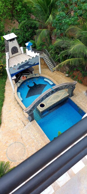 Outdoor pool - El Castillo Monte Campana (Lagunillas)
