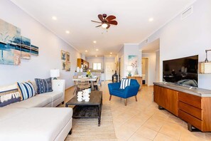 Flat-screen TV, offices