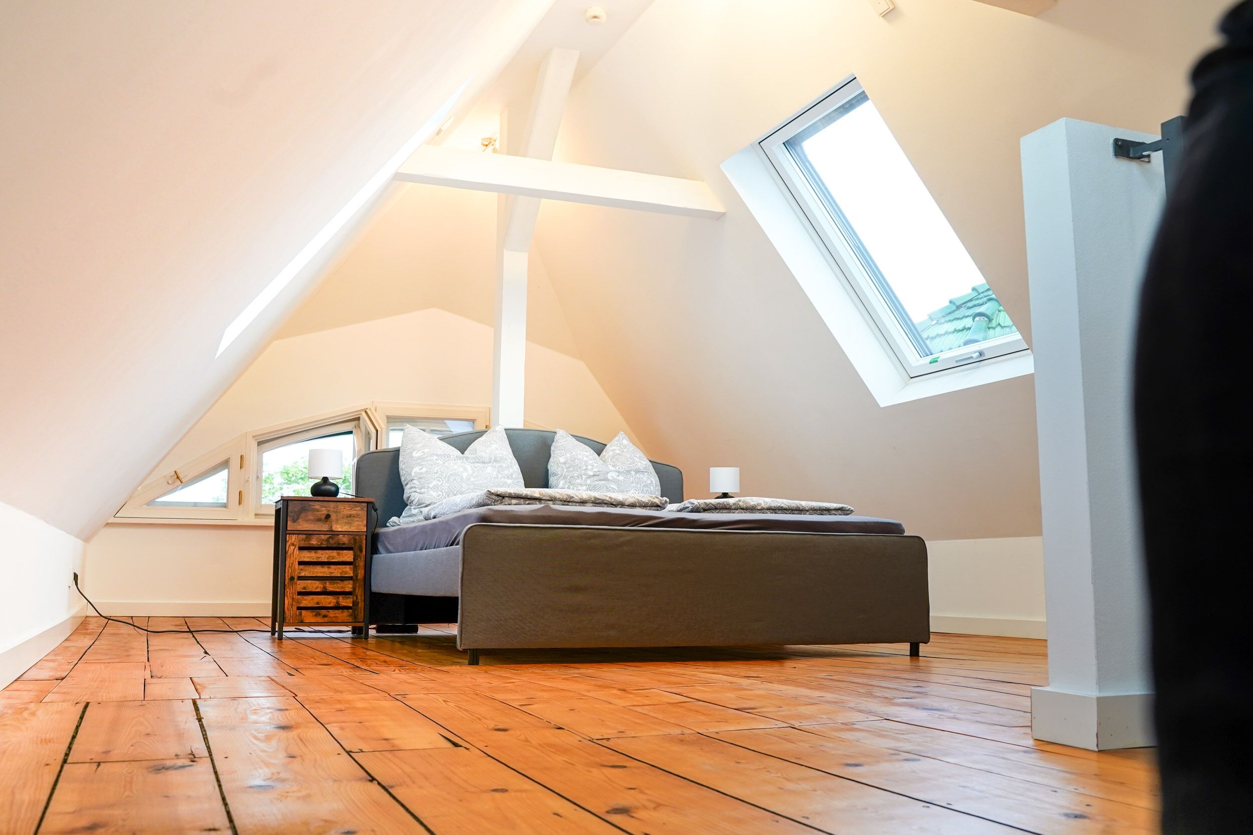 2 Schlafzimmer, Schreibtisch, Bügeleisen/Bügelbrett, kostenloses WLAN