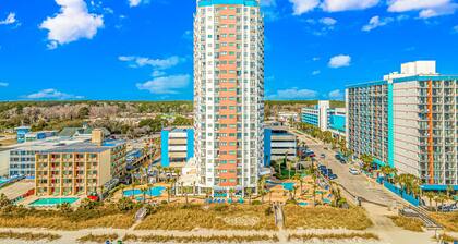 Ocean Front Studio with Panoramic Views! Palace Resort 1001