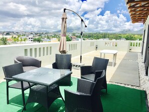 Balcony - West Terraces Residences Luxury Setting Seafront Penthouse 7 Persons (Flic-en-Flac)