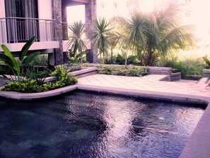 Outdoor pool - West Terraces Residences Luxury Setting Seafront Penthouse 7 Persons (Flic-en-Flac)