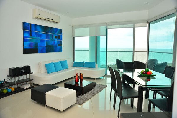 Modern 3 Bedroom Apartment With Sea-beach View - Turbaco