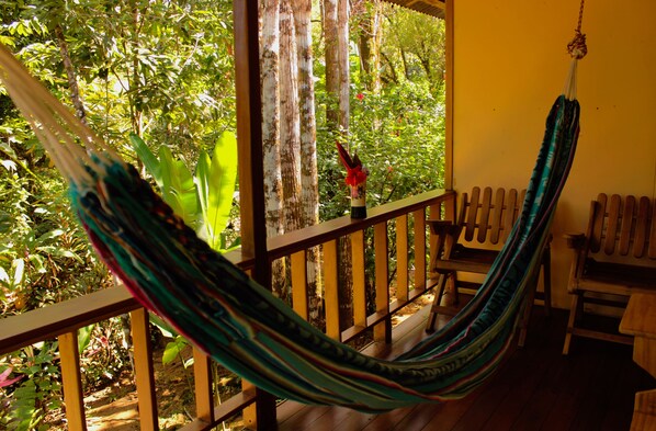 Shared Dormitory, 2 Bedrooms, Balcony | Garden - La Casita Bungalow Equipped Cabin With Garden View Near to the Beach (Drake Bay)