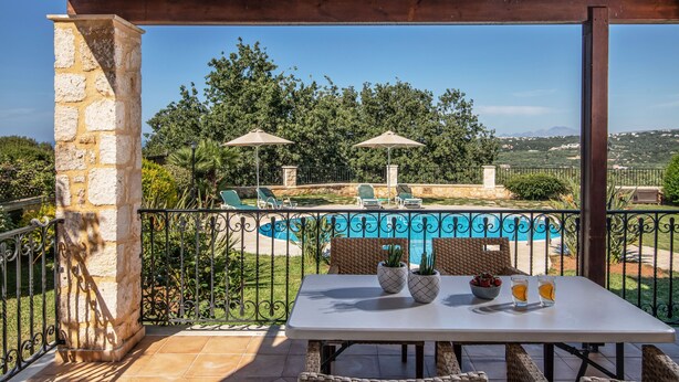 Villa, 4 Bedrooms, Smoking, Balcony | Pool - Chloe - Gerani Villas With Private Pool (Rethymno)