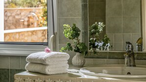 Villa, 4 Bedrooms, Smoking, Balcony | Bathroom - Chloe - Gerani Villas With Private Pool (Rethymno)