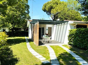 Villa, 3 Bedrooms, Patio, Garden View | Terrace/patio - Quiet Charm With a Lovely Garden (San Michele al Tagliamento)