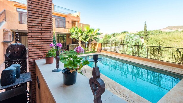 Property grounds - Amazing Riad-hotel In Lalla Takerkouste (Lalla Takarkoust)