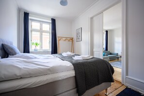 Apartment, 3 Bedrooms, Refrigerator | 3 bedrooms, iron/ironing board, WiFi - Fantastic Three-bedroom Apartment in Copenhagen Osterbro (Copenhagen)